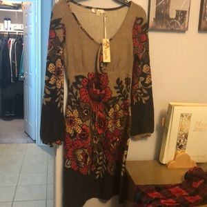 Brand new light material sweater dress